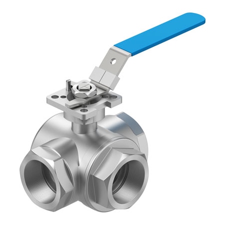 Festo Ball Valve VZBE-2-T-63-F-3T-F0507-M-V15V15 VZBE-2-T-63-F-3T-F0507-M-V15V15